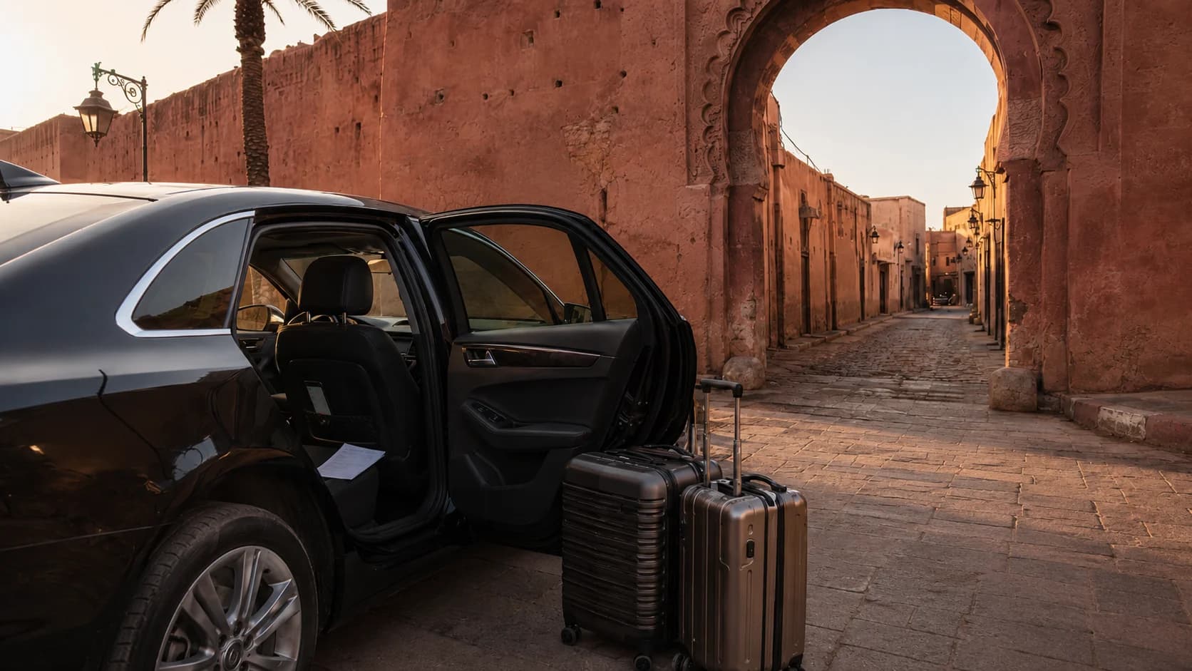 Comment un taxi accède réellement à votre riad dans la médina de Marrakech