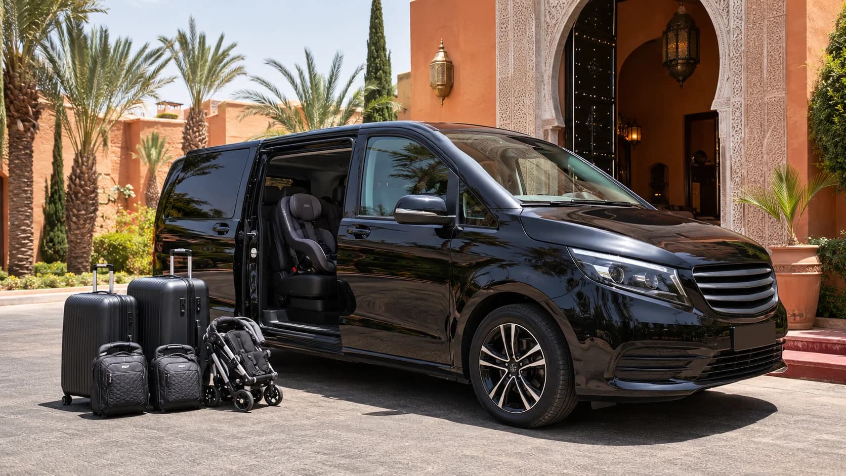 Best Family Transfer Vehicle in Marrakech for Kids & Luggage
